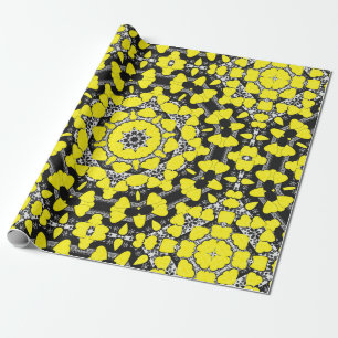 Papel De Regalo Mandala abstracta sin inconvenientes corazones ori