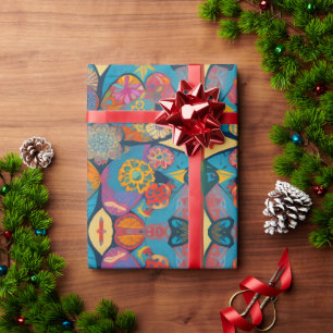 Papel De Regalo Mandala, arte simétrico