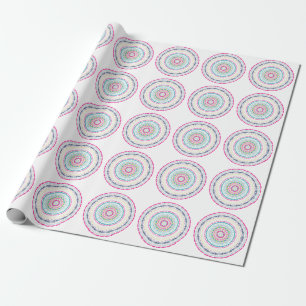 Papel De Regalo mandala colorido