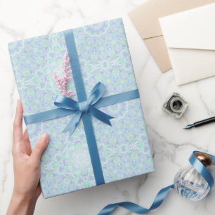 Papel De Regalo Mandalá hippy ornamentado colorido psicodélico pas