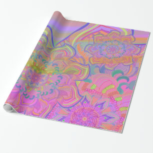Papel De Regalo Mandala Tres Capas