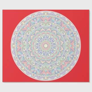 Papel De Regalo Mandala Zen Yoga Spiritual 