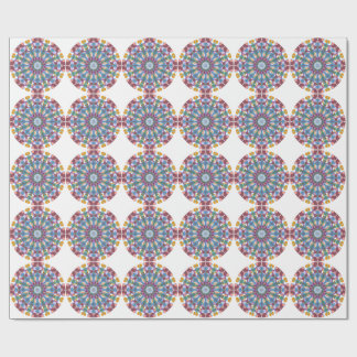 Papel De Regalo Mandalas de flores