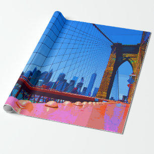 Papel De Regalo Manhattan 3000