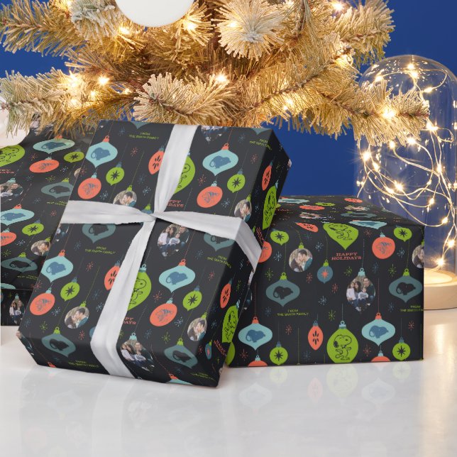 Papel De Regalo Maní - Ornamentos de Navidad | Fotos familiares (Vacaciones)