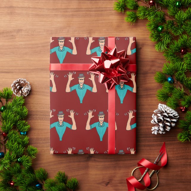 Papel De Regalo Manos de Jazz (Regalo de vacaciones)