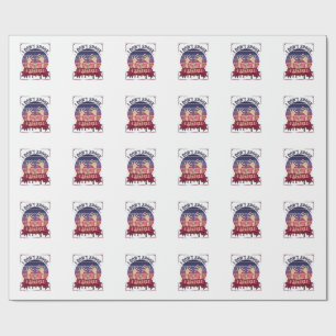 Papel De Regalo Manos de Zombie Brillantes de Spook Halloween Sang