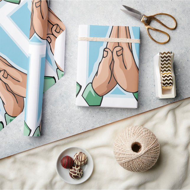 Papel De Regalo Manos en la oración (Subido por el creador)