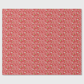 Papel De Regalo Manta de lanzamiento de hoja de coral a la deriva