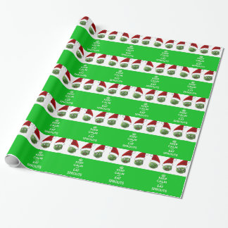 Papel De Regalo Mantenga tranquilo y coma los brotes