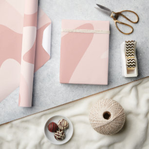 Papel De Regalo Manzanas de barrido rosado