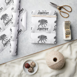 Papel De Regalo Mapache Viral Jimothy Divertido Panda Basura Vida