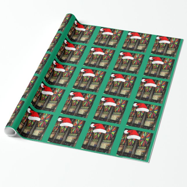 Papel De Regalo Máquinas de ranura para navidades (Desenrollado)