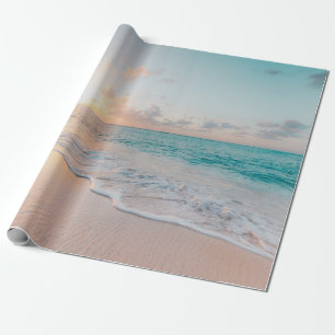 Papel De Regalo Mar durante la hora dorada