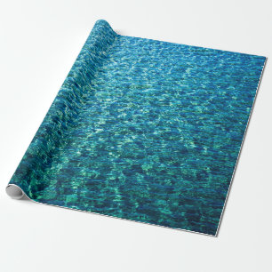 Papel De Regalo Mar tropical náutico del océano azul