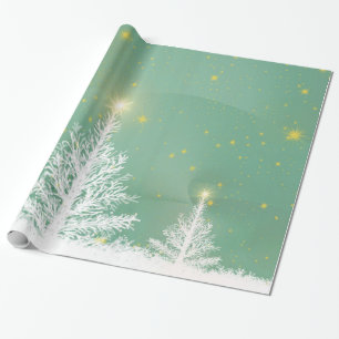 Papel De Regalo Maravilla de árbol de Navidad