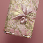 Papel De Regalo Marble Champaigne Oro Peony Pink Metalizado Stroke<br><div class="desc">Disposición que envuelve tus regalos en un lienzo que mezcla elegancia, arte y un susurro de fantasía. El papel de envolver de yemas Metalizado rosados de color con champagne de mármol Gold Peony no se trata sólo de ocultar lo que hay dentro; es una declaración de estilo, una celebración de...</div>