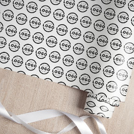 Papel De Regalo Marca de logotipo comercial promocional de color p