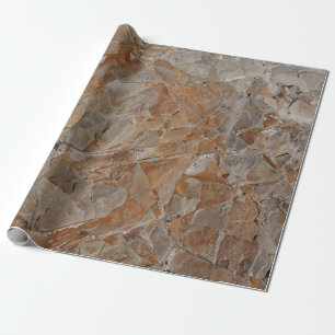 Papel De Regalo Marco de hormigón marrón y gris