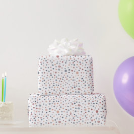 Papel De Regalo Marcus Confetti Watercolor Dots Wraping Paper