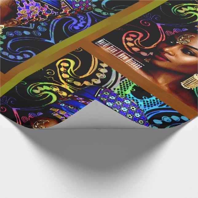 Papel De Regalo Mardi Gras (Esquina)