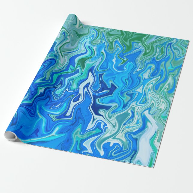 Papel De Regalo Mares de Flor..... (Desenrollado)