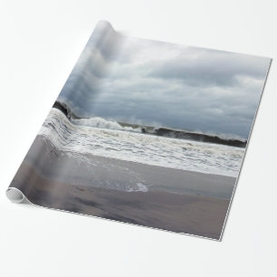 Papel De Regalo Mares tormentosos del océano Atlántico