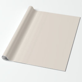 Papel De Regalo Marfil beige de crema sólida