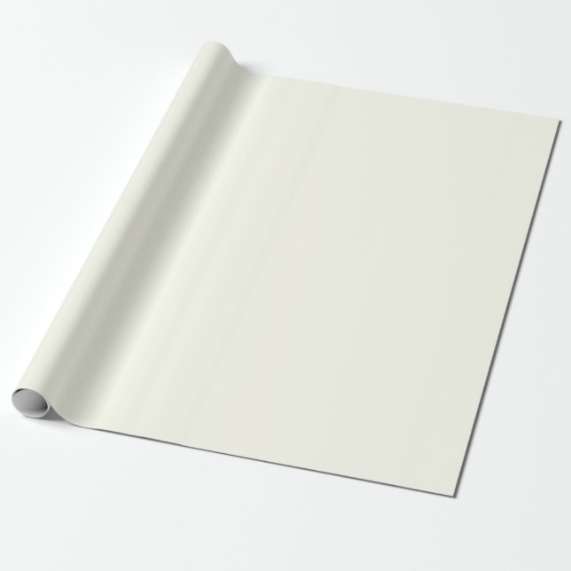 Papel De Regalo Marfil Color Sólido (Desenrollado)