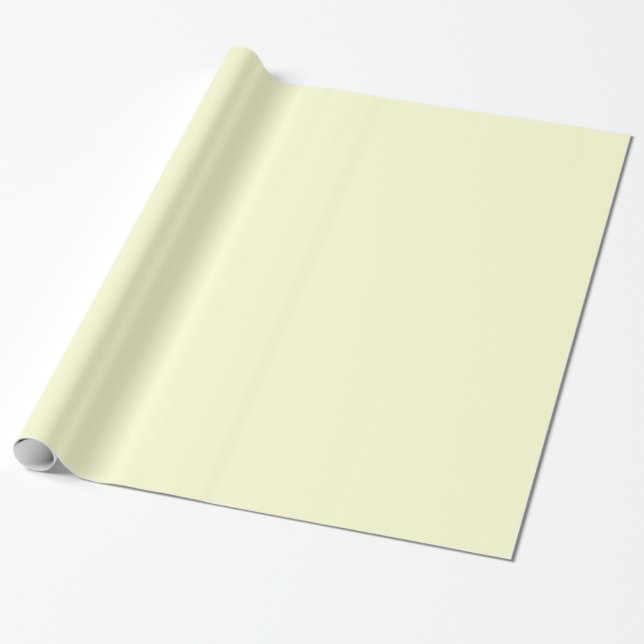 Papel De Regalo Marfil sólido (Desenrollado)