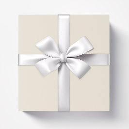 Papel De Regalo Marfil sólido