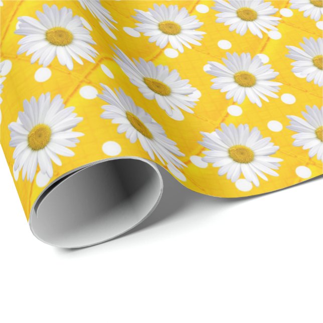 Papel De Regalo maricas en puntos de polka (Esquina del rollo)