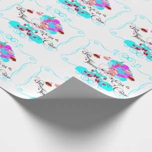 Papel De Regalo Marie Antoinette Déjalos Comer Pastel