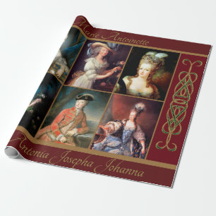 Papel De Regalo Marie Antoinette Wrapping Paper