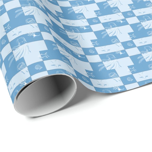 Papel De Regalo Marino (Esquina del rollo)