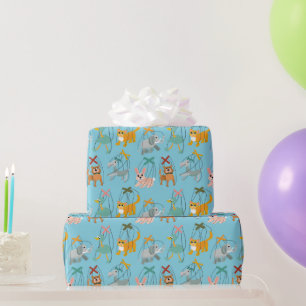 Papel De Regalo Marioneta de animales malcriados Puppets Patrón de
