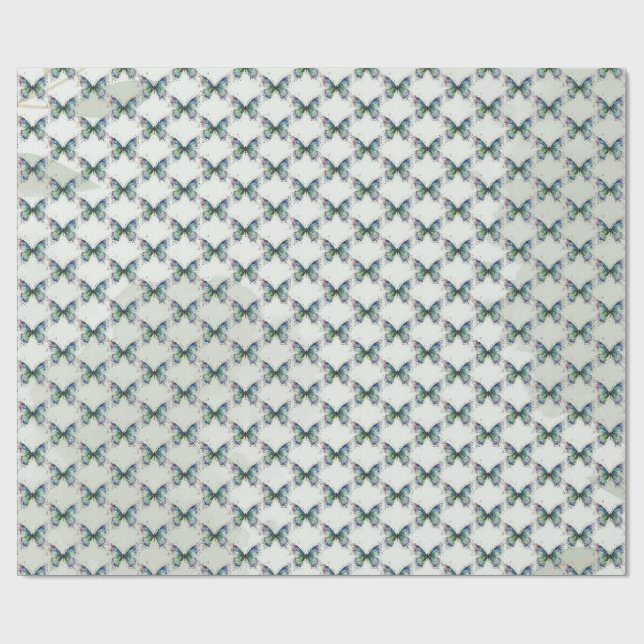 Papel De Regalo Mariposa (Superficie plana)
