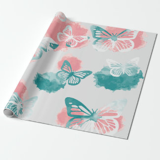 Papel De Regalo Mariposa