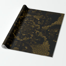 Papel De Regalo Mariposa de Vidrio Emplomado de Olivo