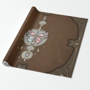 Papel De Regalo Mariposa estilizada