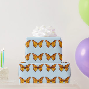 Papel De Regalo Mariposa monarca