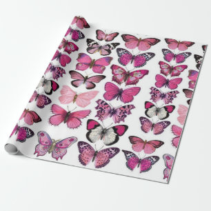 Papel De Regalo Mariposas