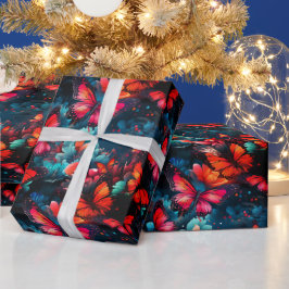 Papel De Regalo Mariposas