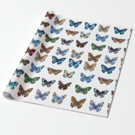 Papel De Regalo Mariposas