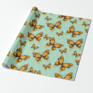 Papel De Regalo Mariposas