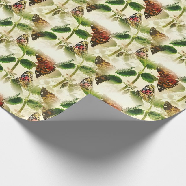 Papel De Regalo Mariposas de jardín (Esquina)