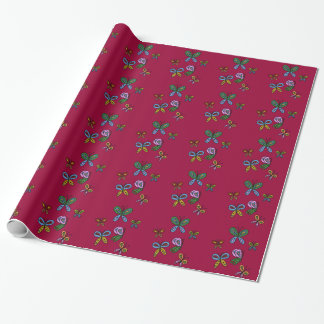 Papel De Regalo mariposas hermosas