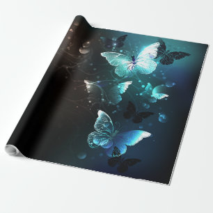 Papel De Regalo Mariposas nocturnas