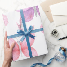 Mariposas rosadas delgadas