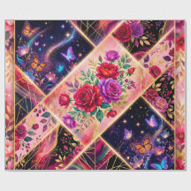 Mariposas, Sueños Florales y Elegancia Dorada